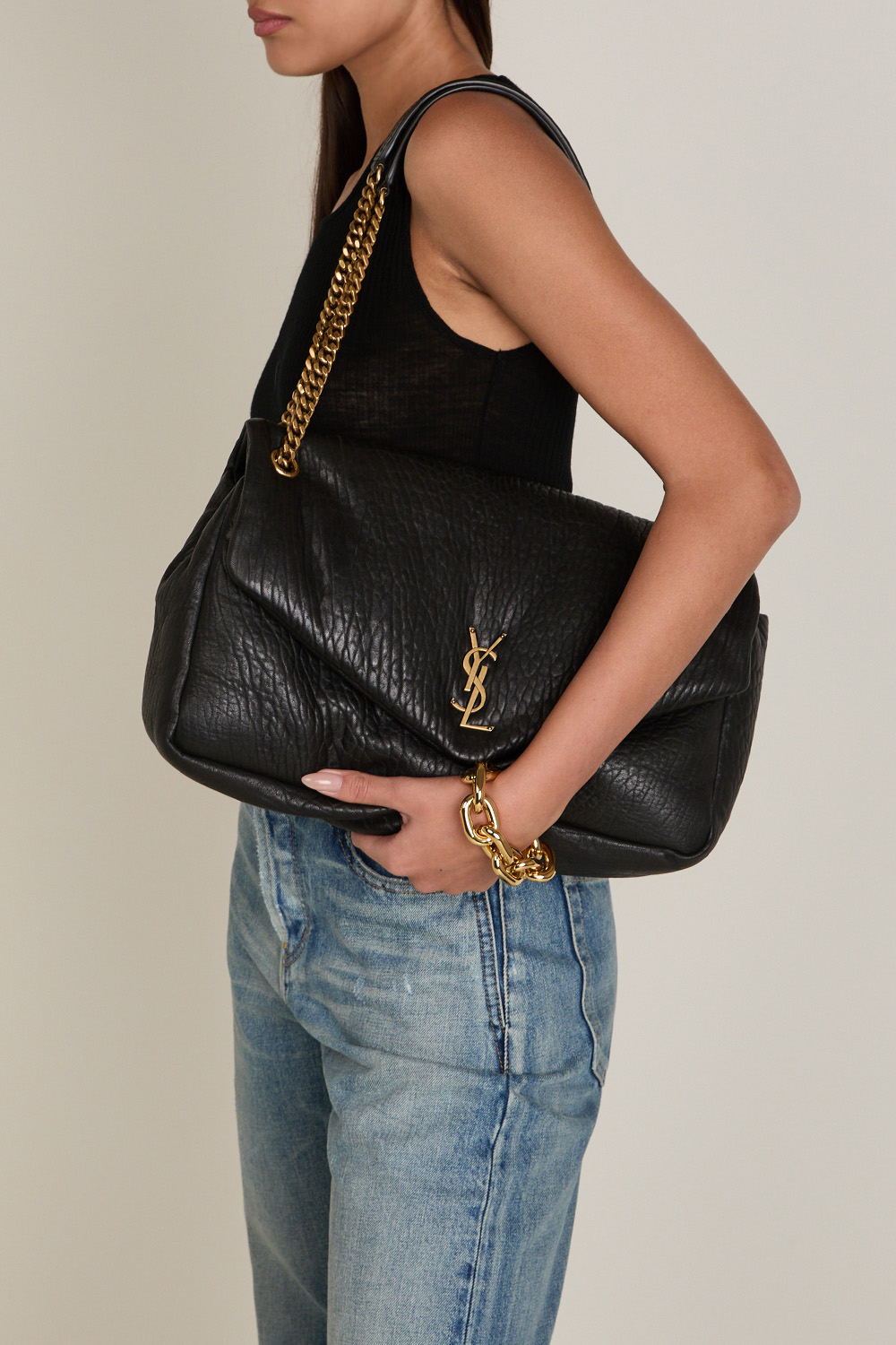 SAINT LAURENT תיק קליפסו גדול