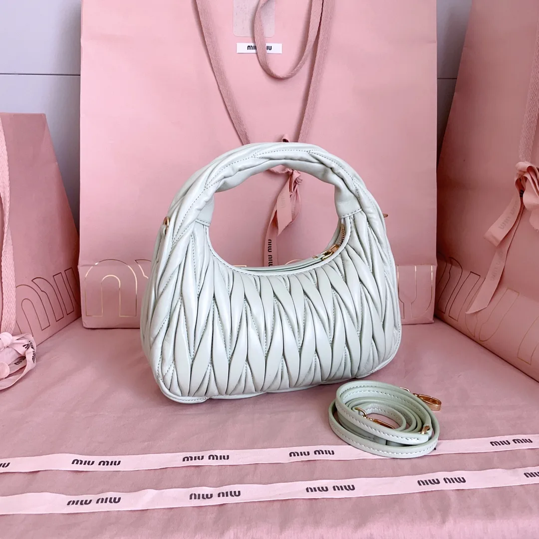 Miu Miu Matelasse Lambskin Shoulder Bag product photo from LabelPicks