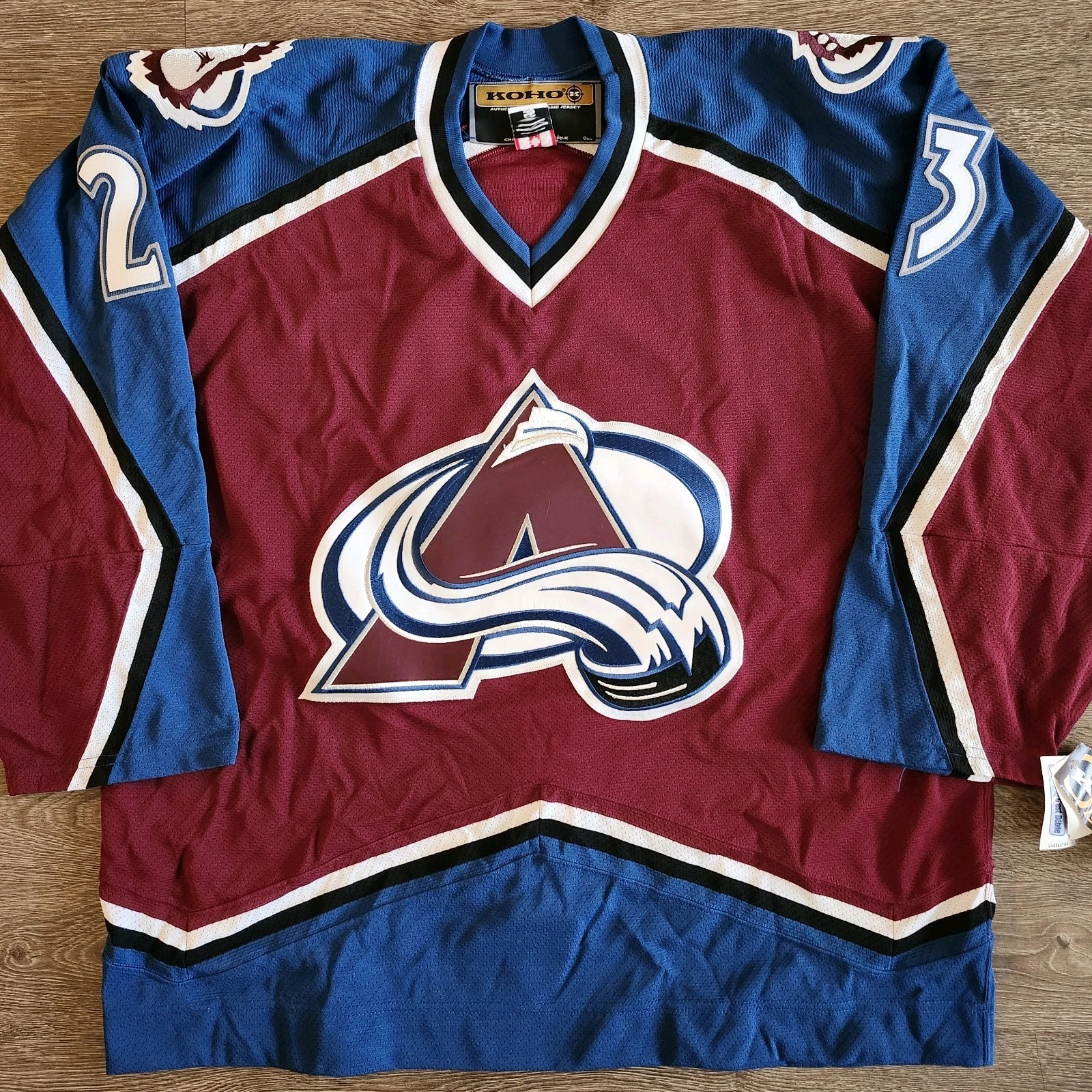 Milan Hejduk Colorado Avalanche 2001 Stanley Cup Vintage Throwback Jersey - Burgundy