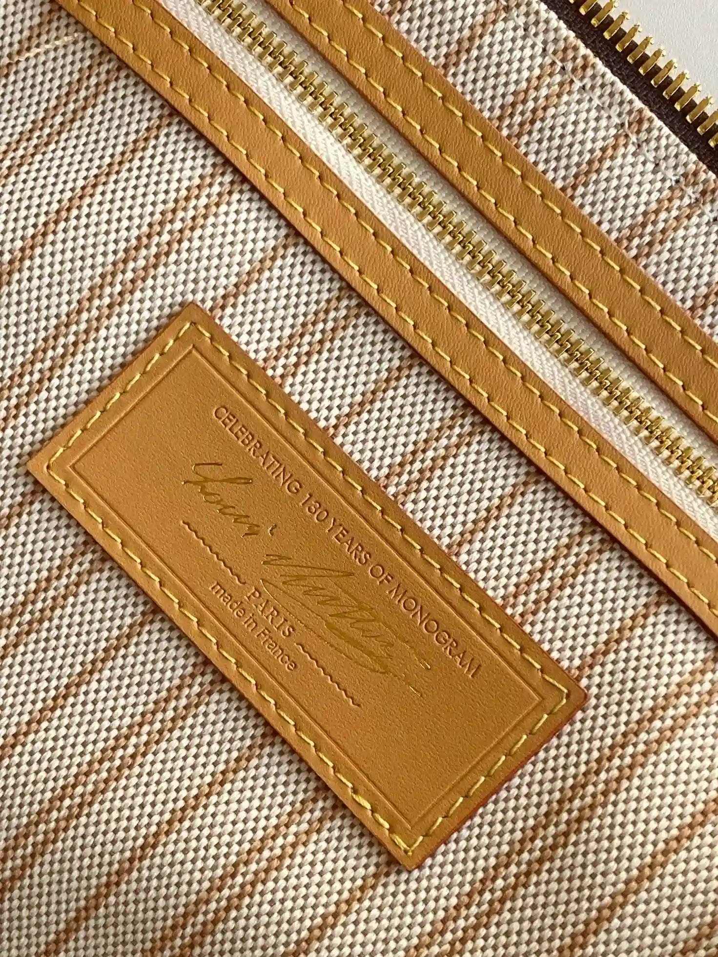 Louis Vuitton Gold Monogram Canvas Tote Bag product photo from LabelPicks
