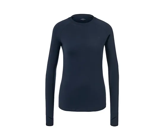 Langarm-Funktionsshirt, dunkelblau
