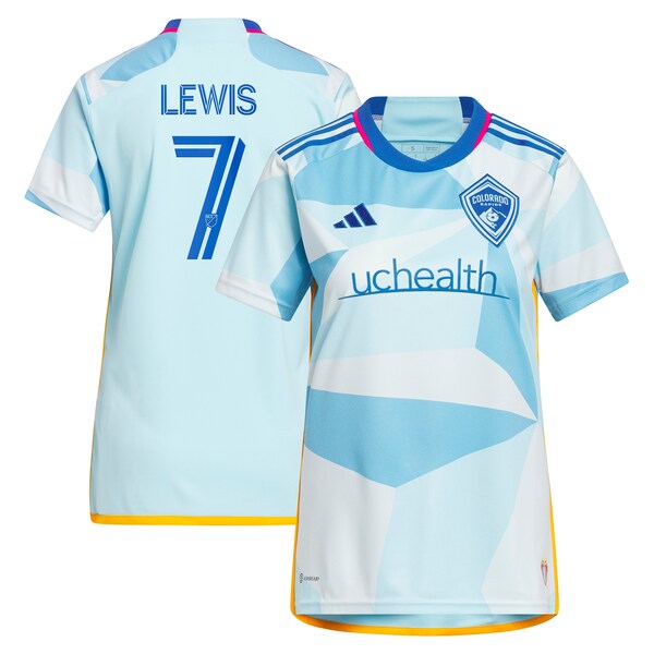 Jonathan Lewis Colorado Rapids adidas Women's 2024 New Day Kit Replica Jersey - Light Blue