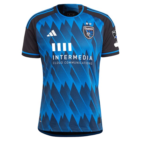 Cristian Espinoza San Jose Earthquakes adidas 2023 Active Fault Jersey Authentic Jersey - Blue