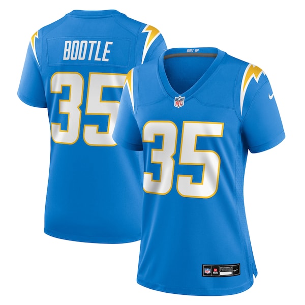 Dicaprio Bootle Los Angeles Chargers Nike Women's Team Game Jersey -  Powder Blue