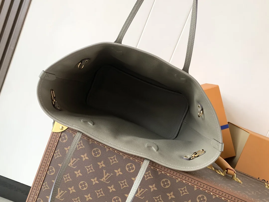 Louis Vuitton Neverfull Black Monogram Canvas Tote Bag product photo from LabelPicks