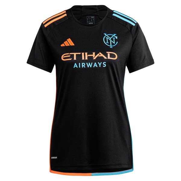 Julian Fernandez New York City FC adidas Women's 2024 24/7 Kit Replica Player Jersey – Black