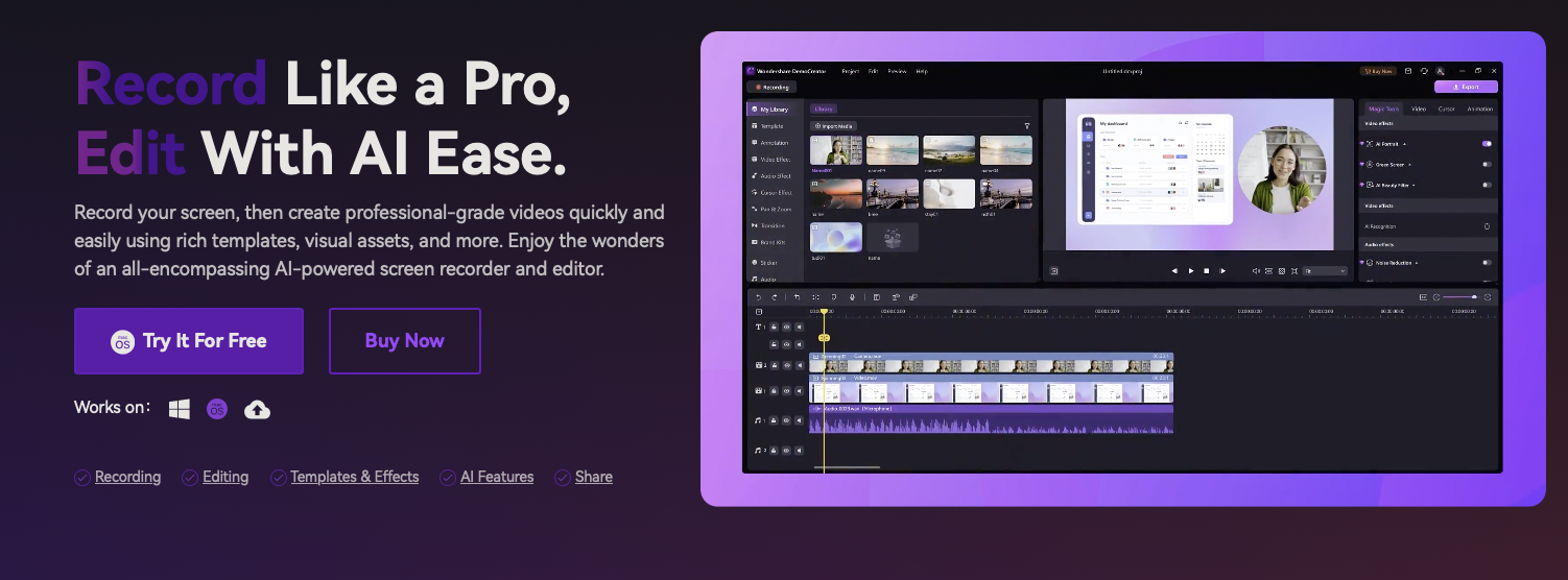 Wondershare DemoCreator: Record, Annotate & Edit Seamlessly Windows / Mac - GreshamTech