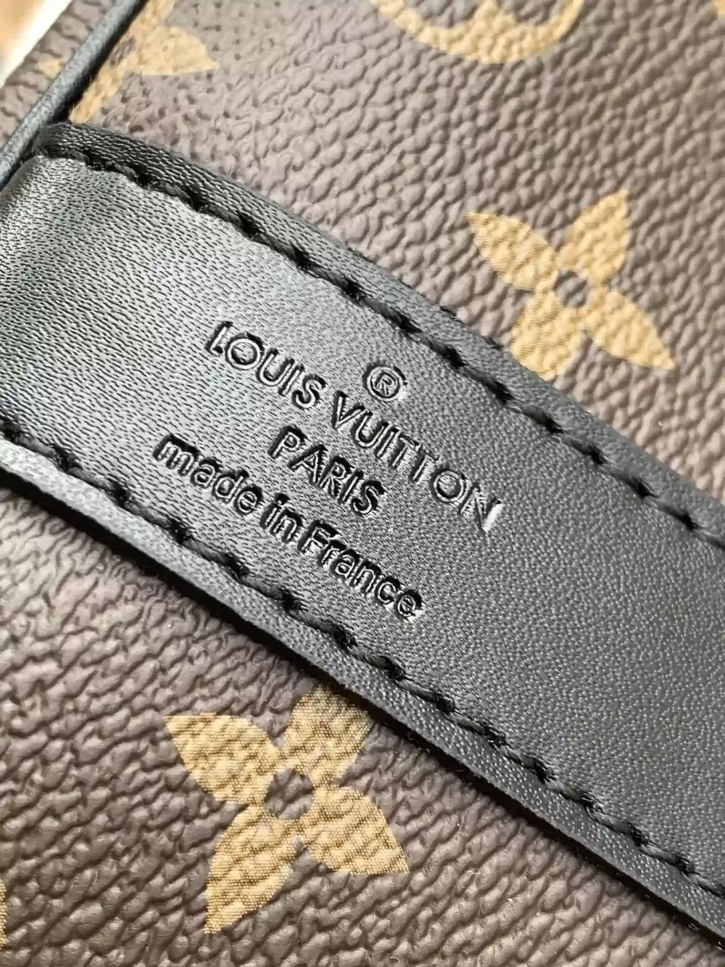 Louis Vuitton Keepall Black Monogram Canvas Tote Bag product photo from LabelPicks