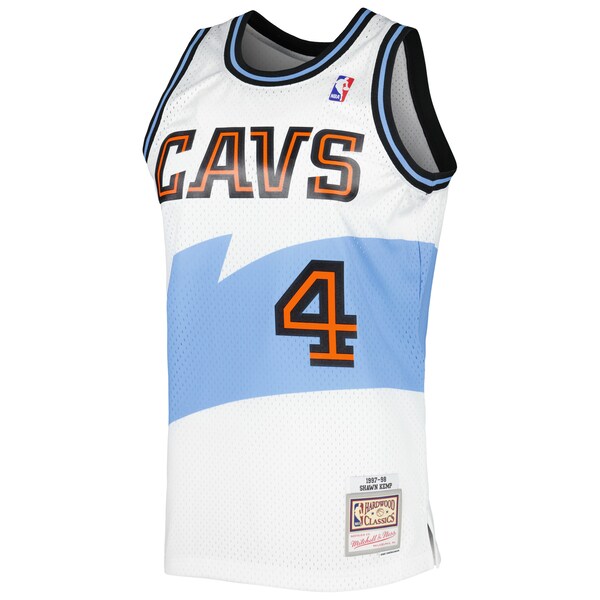 Shawn Kemp Cleveland Cavaliers  Hardwood Classics Swingman Jersey - White