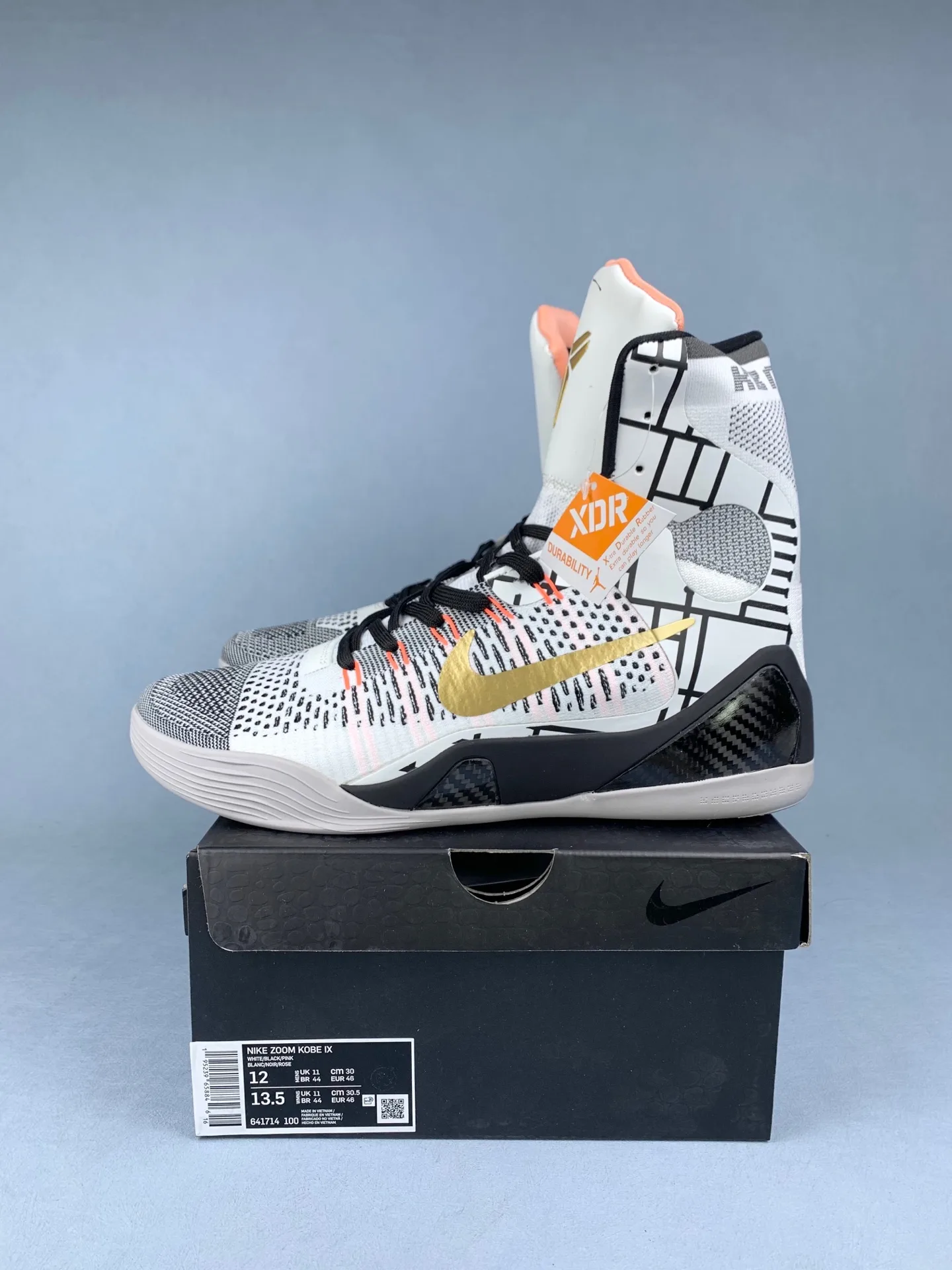 Nike Kobe IX Elite 'Gold Fundamentals' Shoes product photo from LabelPicks