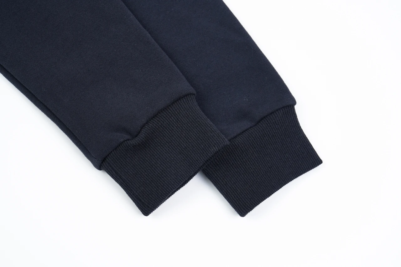Moncler Navy Leather-Patch Crewneck Sweatshirt product photo from LabelPicks