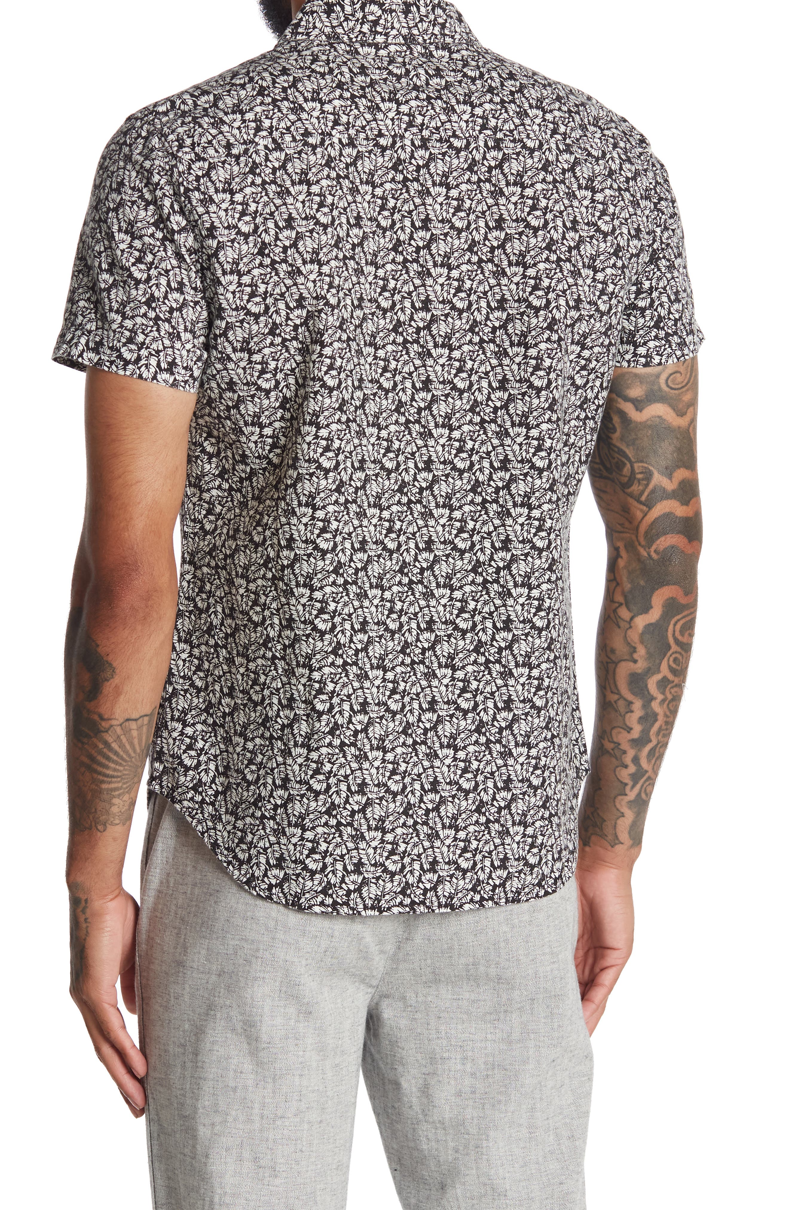 AG Jeans Nash Short Sleeve Button Down Shirt