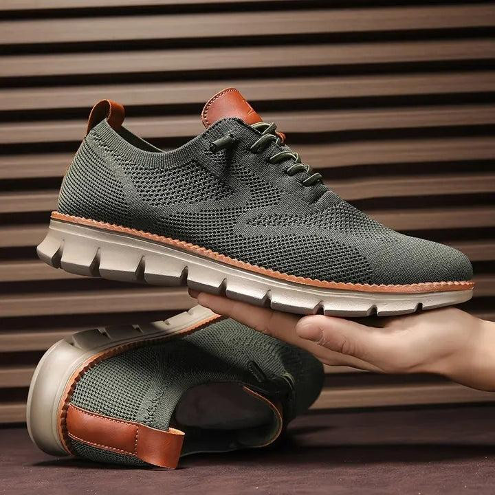 New Men's Lightweight Loafers - Breathable mesh fabric Casual Shoes Laces Comfortable Big Size Men Footwear Casual Shoes MNX404281