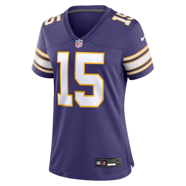 Dallas Turner Minnesota Vikings Nike Women's Alternate Game Jersey -  Purple