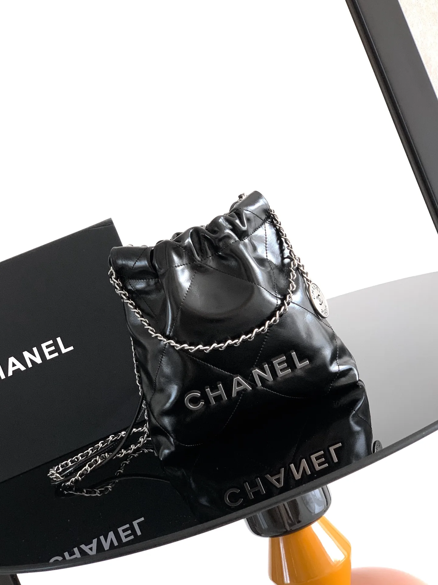 Chanel Black Quilted Leather Tote Bag product photo from LabelPicks