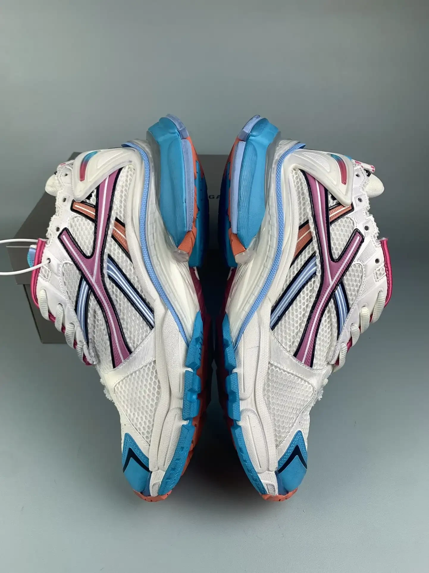 Runner Sneaker in White/Yellow/Pink/Blue product photo from LabelPicks
