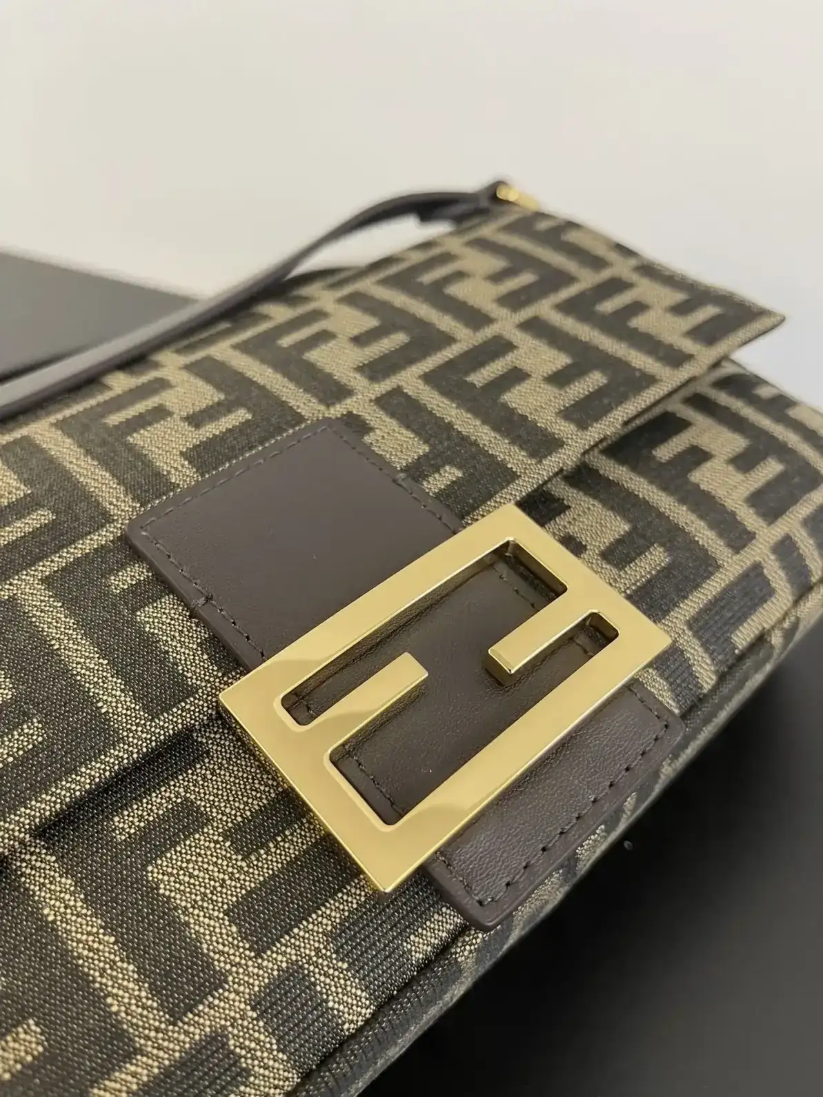 Fendi Baguette Monogram Canvas Shoulder Bag product photo from LabelPicks