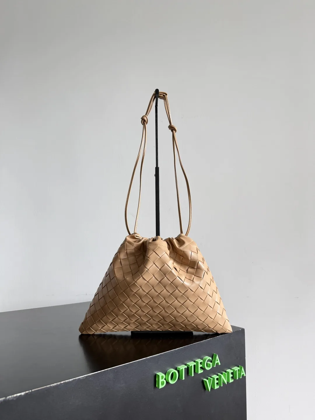 Bottega Veneta Dustbag Pink Nylon Shoulder Bag product photo from LabelPicks