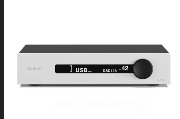 Emm Labs Meitner MA3i DAC Digital Player Like New ex-demo silver color - GreshamTech