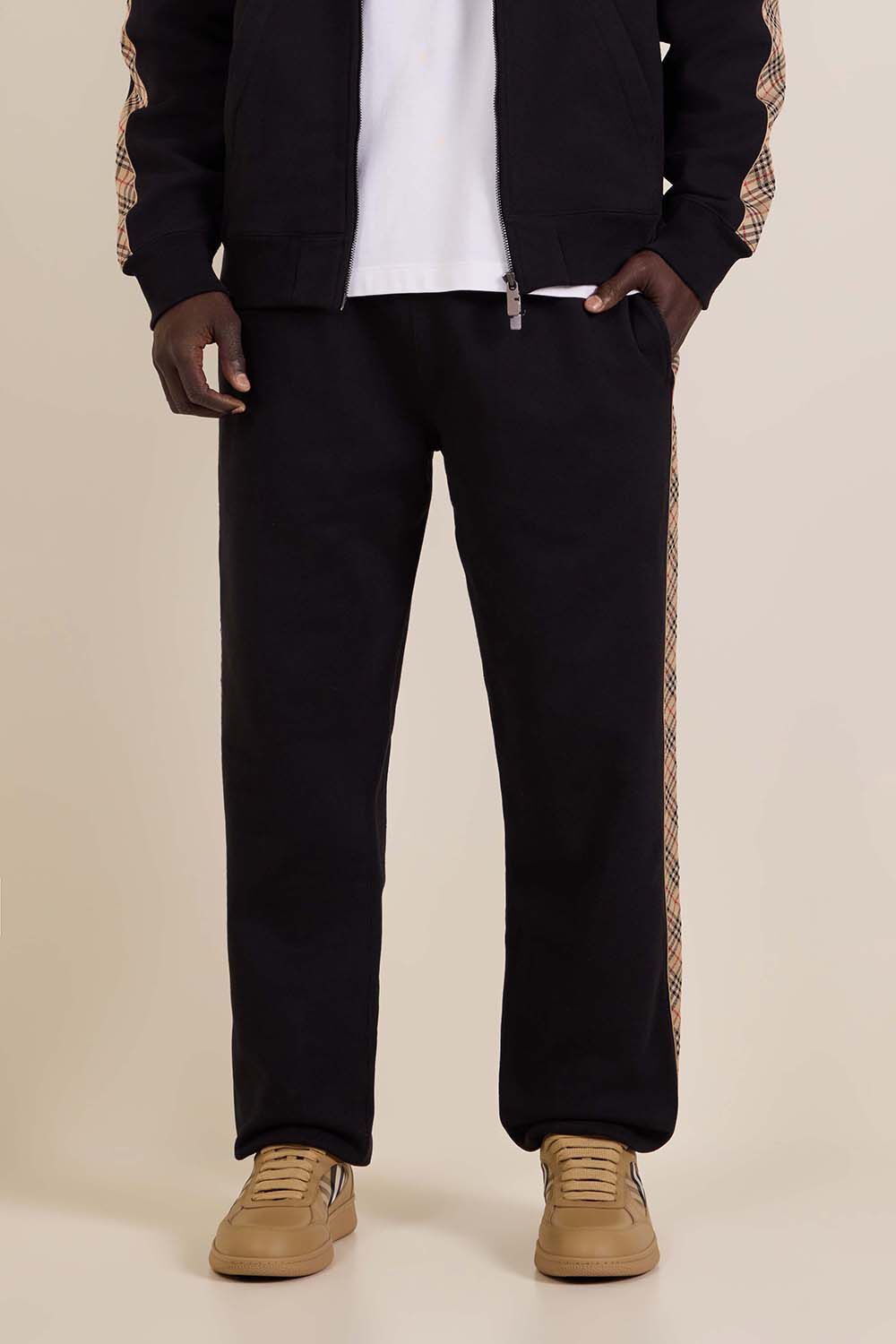 BURBERRY מכנסי ג'וגר סלים פיט