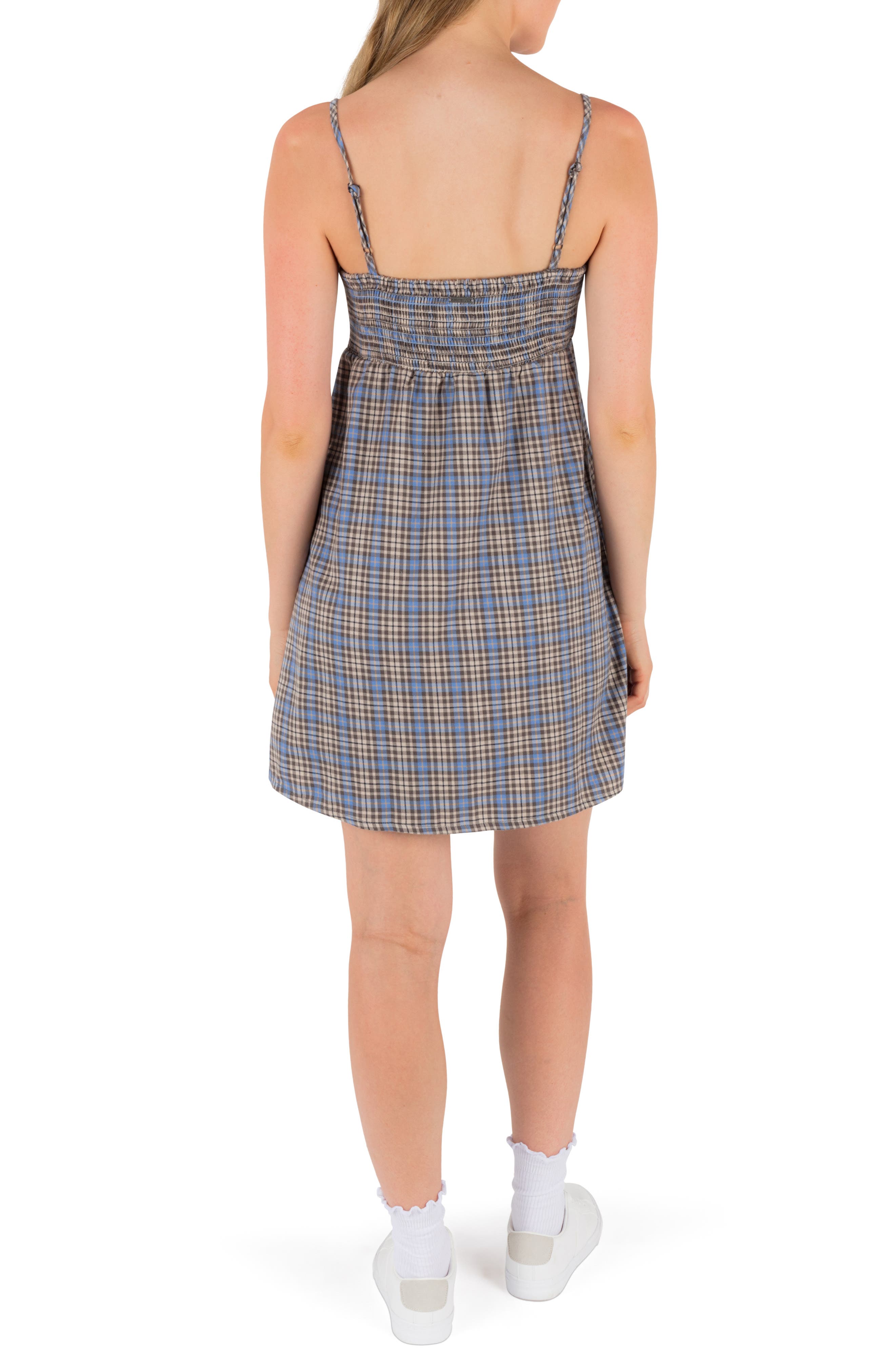 Hurley Isla Plaid Sundress