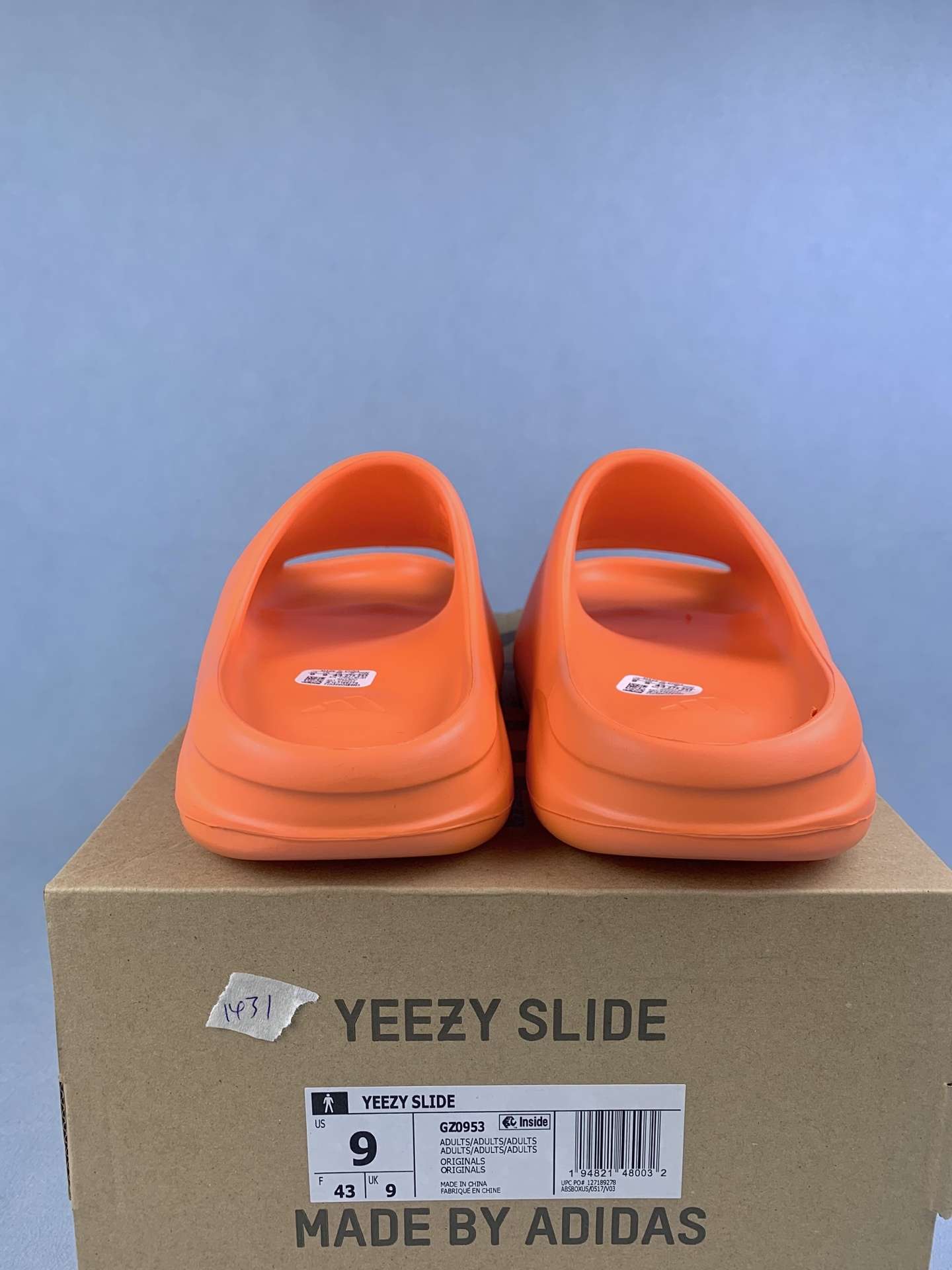 adidas Yeezy Slide Enflame Orange Shoes