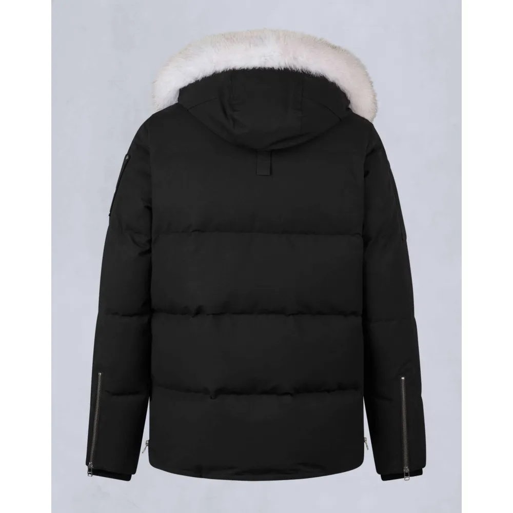 Moose Knuckles ORIGINAL 3Q FUR Black/Whites (NFC)