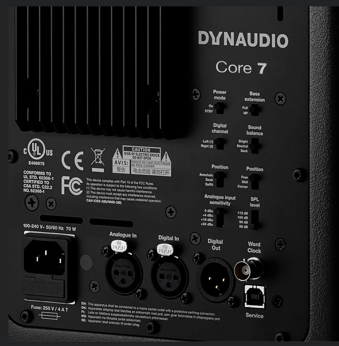 Dynaudio Core 47 3 ways Desktop Wired Speaker Brand New (Pair - GreshamTech