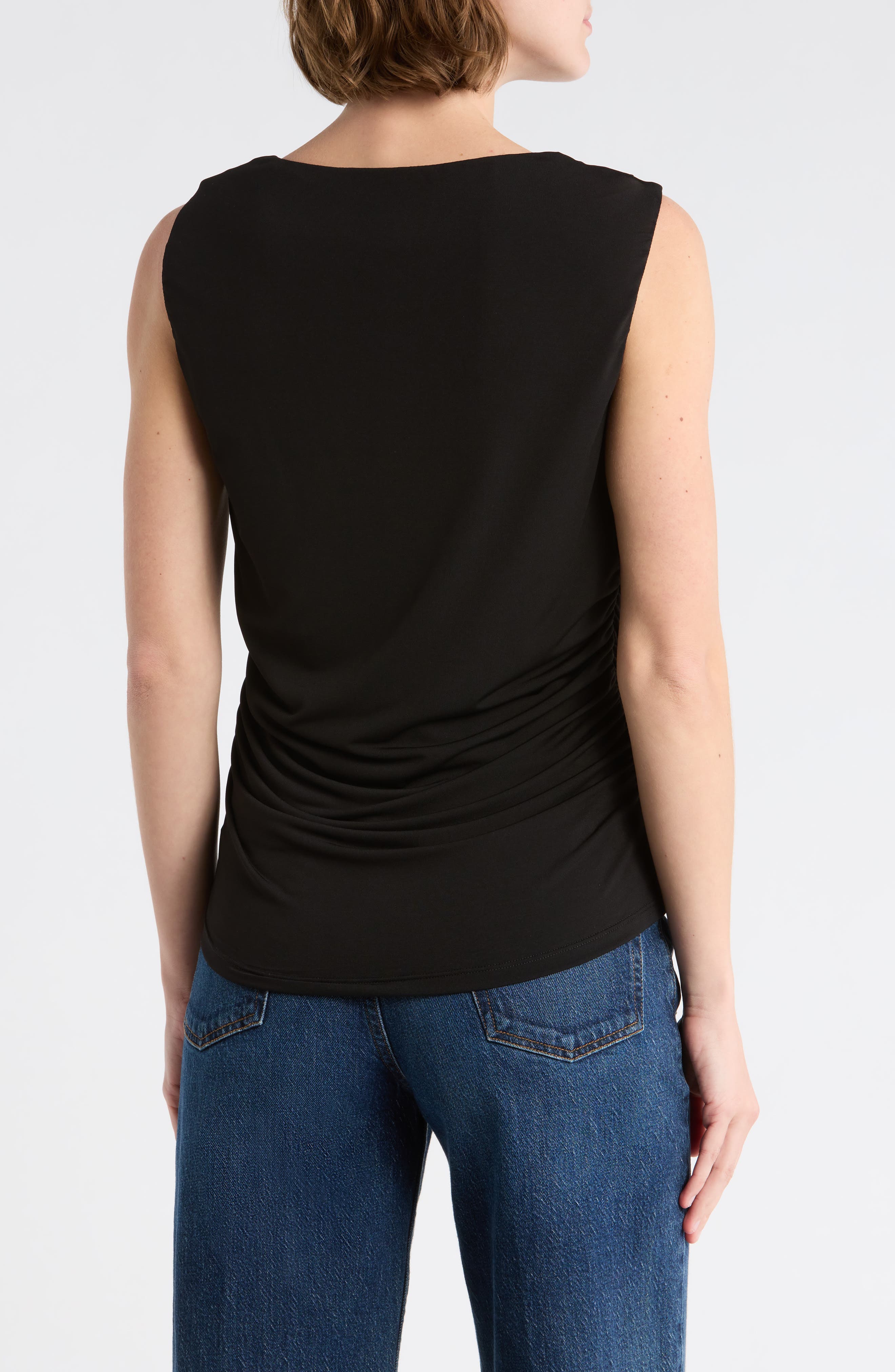 Socialite Hardware Ruched Top