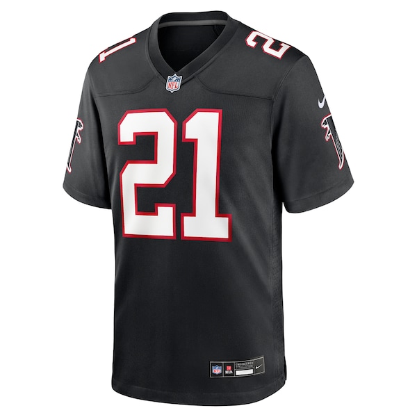 Deion Sanders Atlanta Falcons Nike Alternate Retired Player Game Jersey -  Black