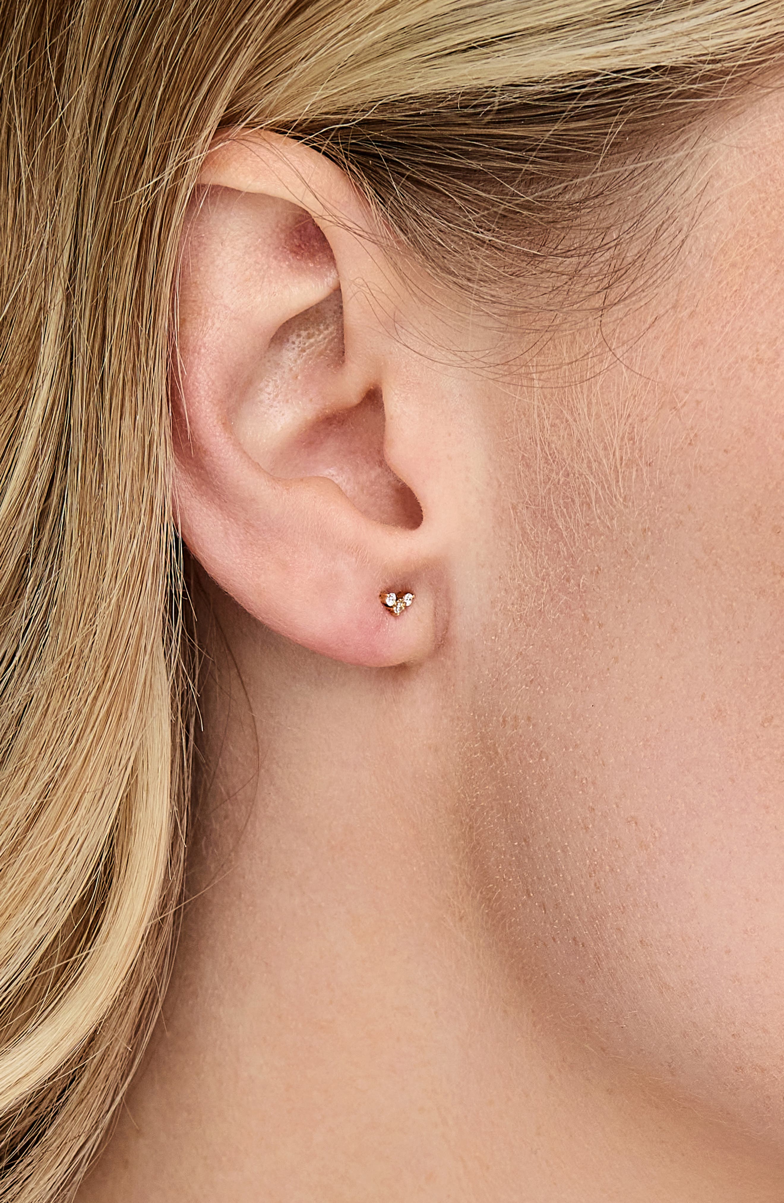 Bony Levy Icon 18K Yellow Gold Diamond Stud Earrings