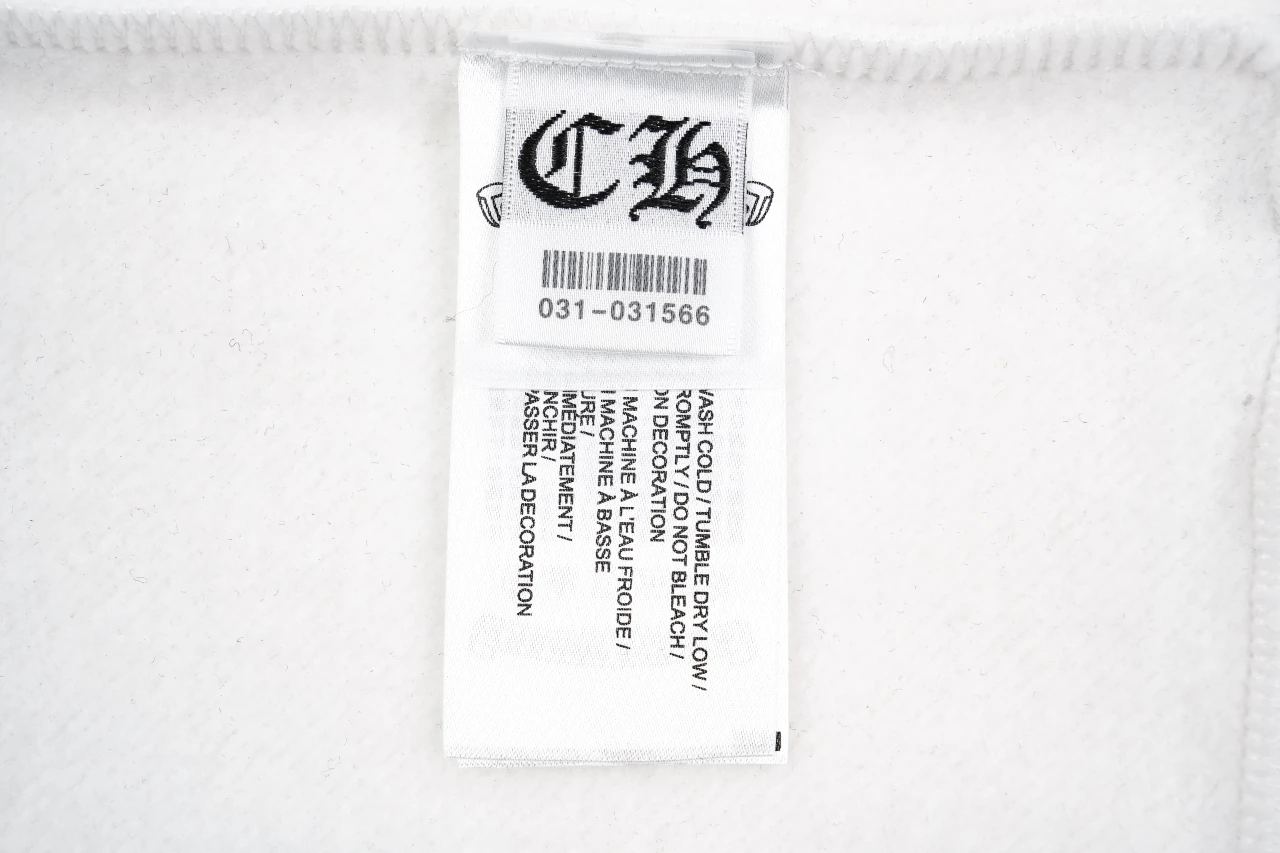 Chrome Hearts White Pink Sanskrit Scroll Hoodie product photo from LabelPicks