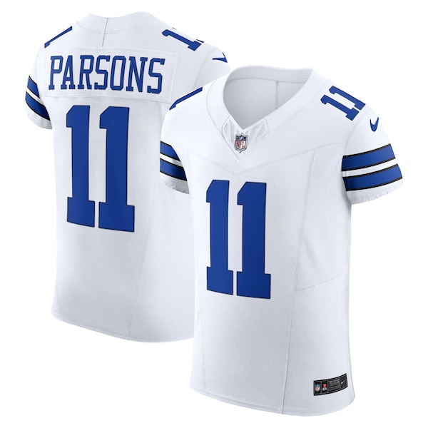 Micah Parsons Dallas Cowboys Nike Vapor F.U.S.E. Elite Jersey - White