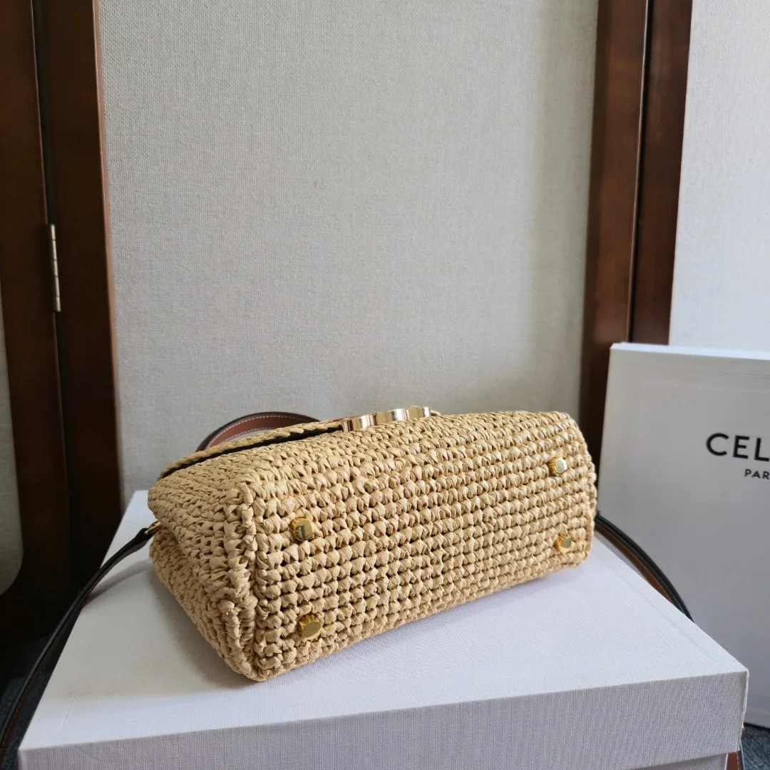 Celine Woven Leather Teen Nino Top Handle Bag product photo from LabelPicks