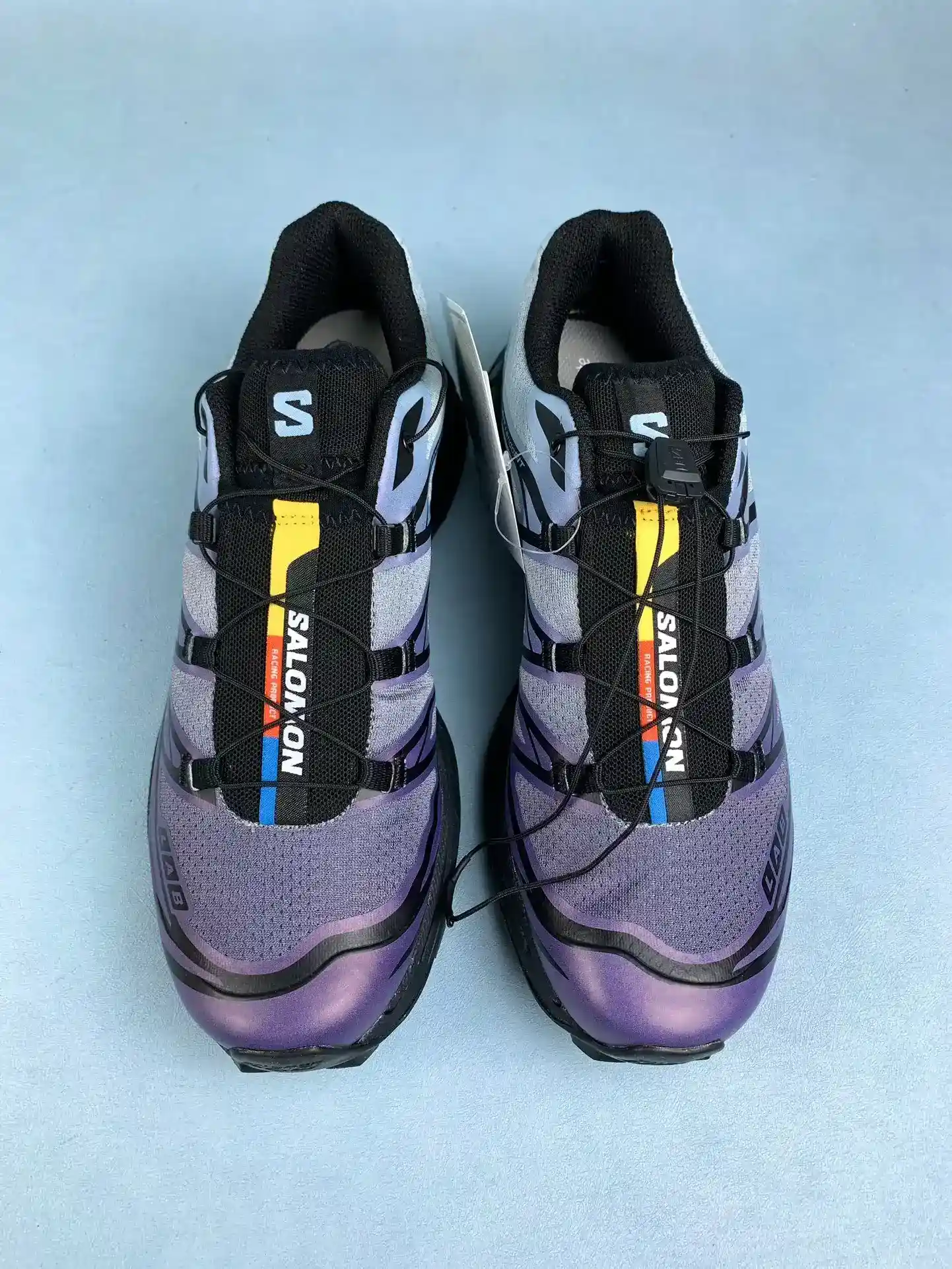 Salomon XT-6 Chromatic “Black Blue Fog Cadet” Shoes product photo from LabelPicks