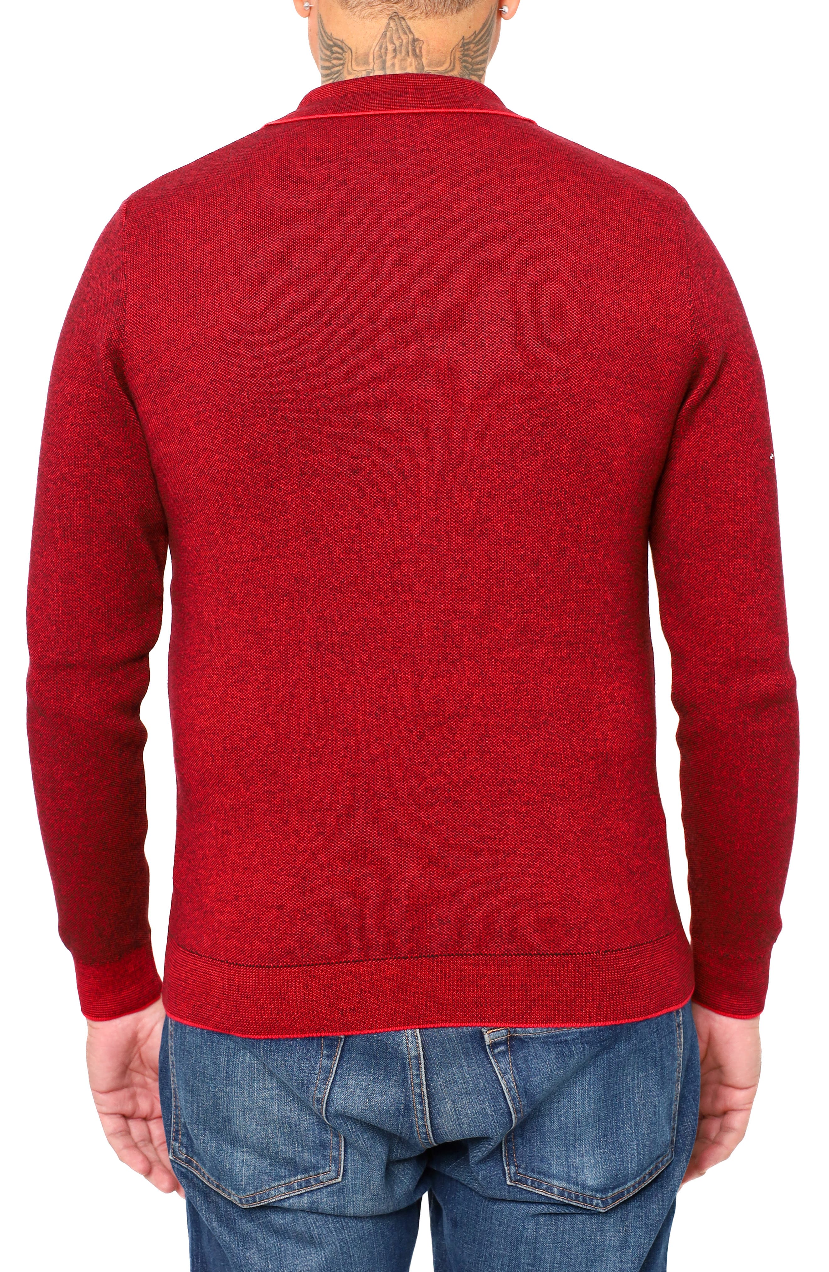 VELLAPAIS Torreno Long Sleeve Polo