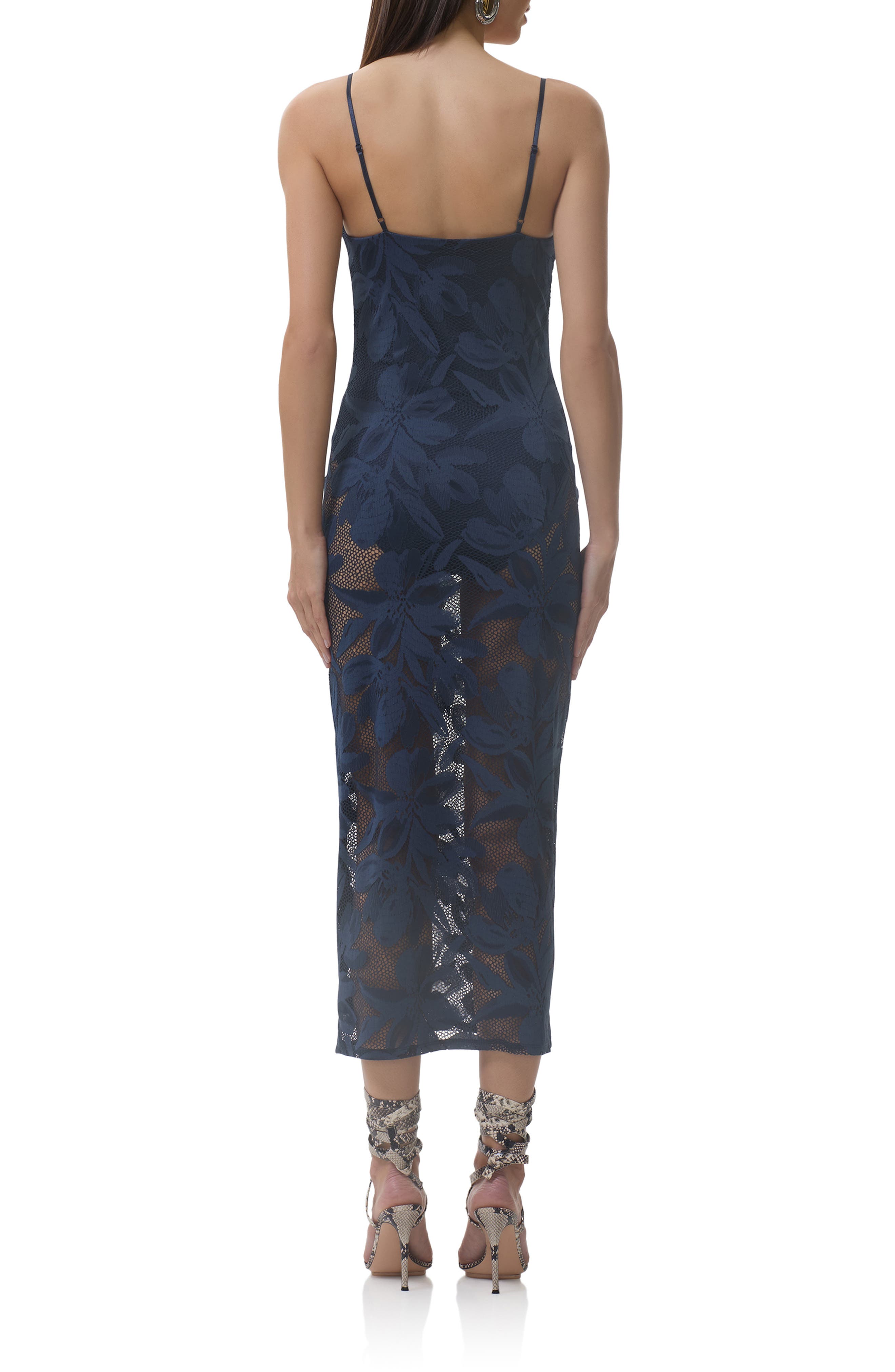 AFRM Marsaille Lace Midi Sundress