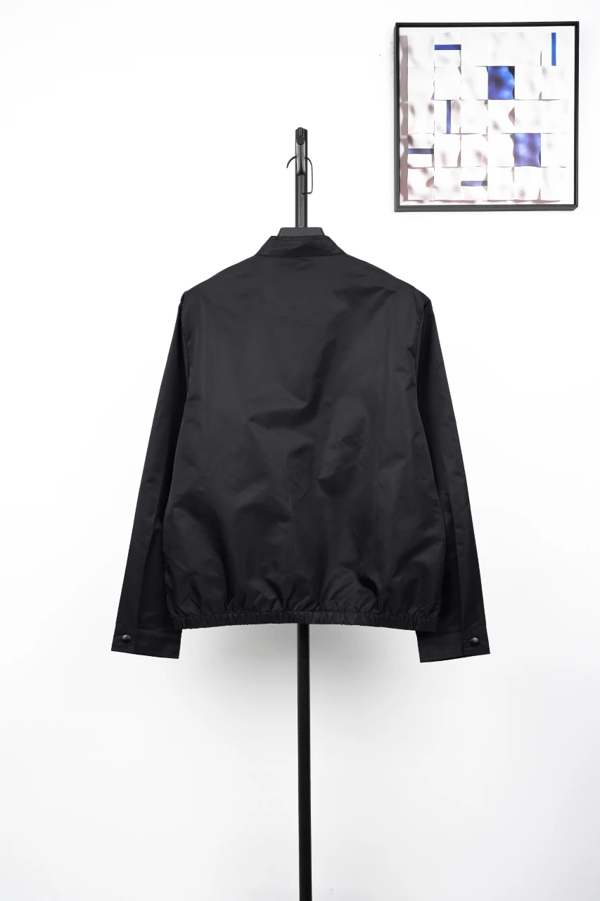 Prada Black Two-Pocket Triangle Logo Jacket product photo from LabelPicks