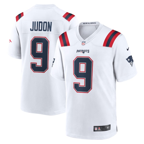 Matthew Judon New England Patriots Nike  Game Jersey - White/Red
