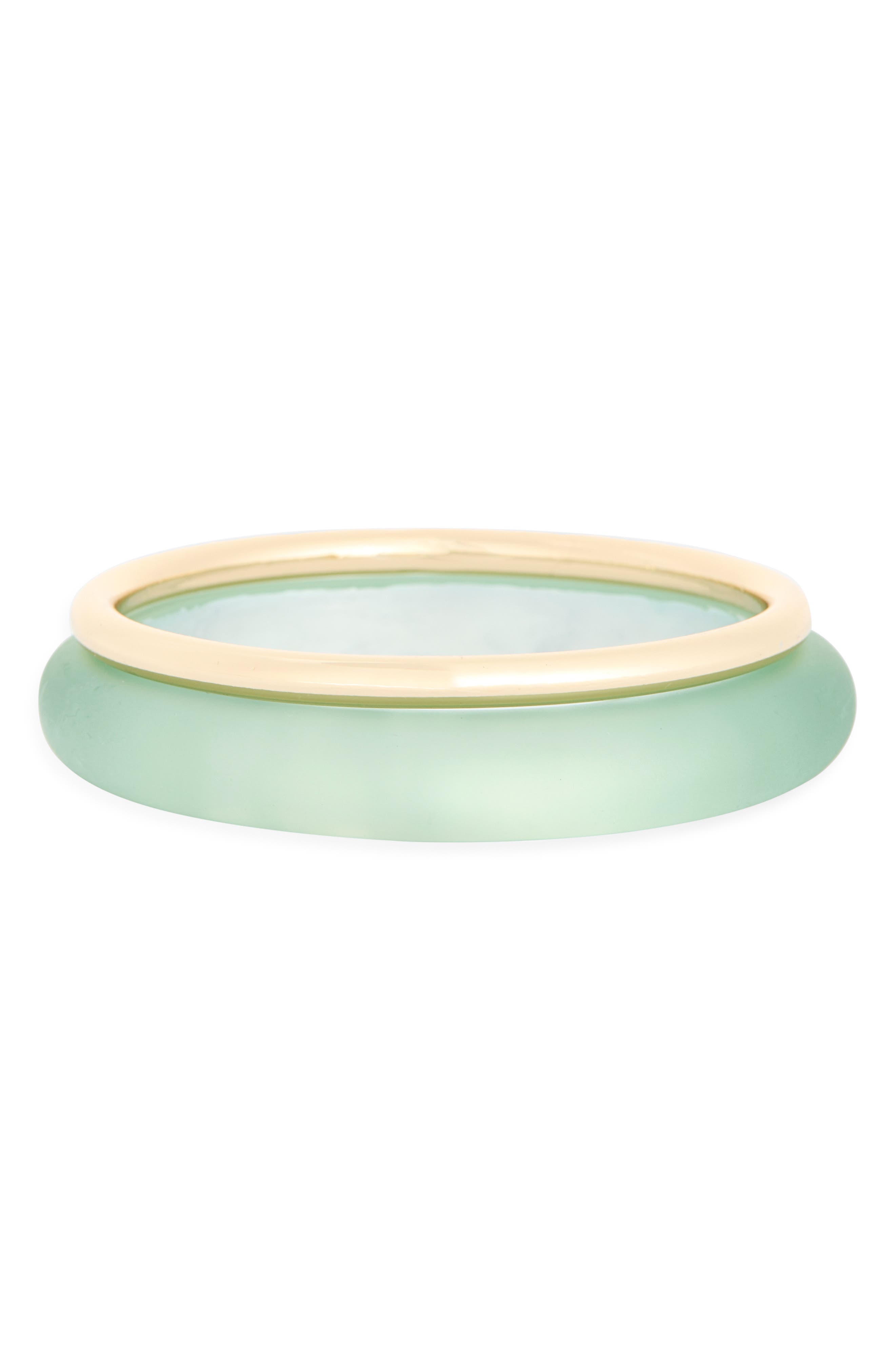 NORDSTROM RACK 2-Pack Resin & Metal Bangle Bracelets