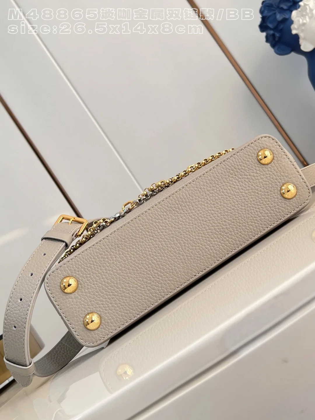 Louis Vuitton Capucines Grained Leather Crossbody Bag product photo from LabelPicks