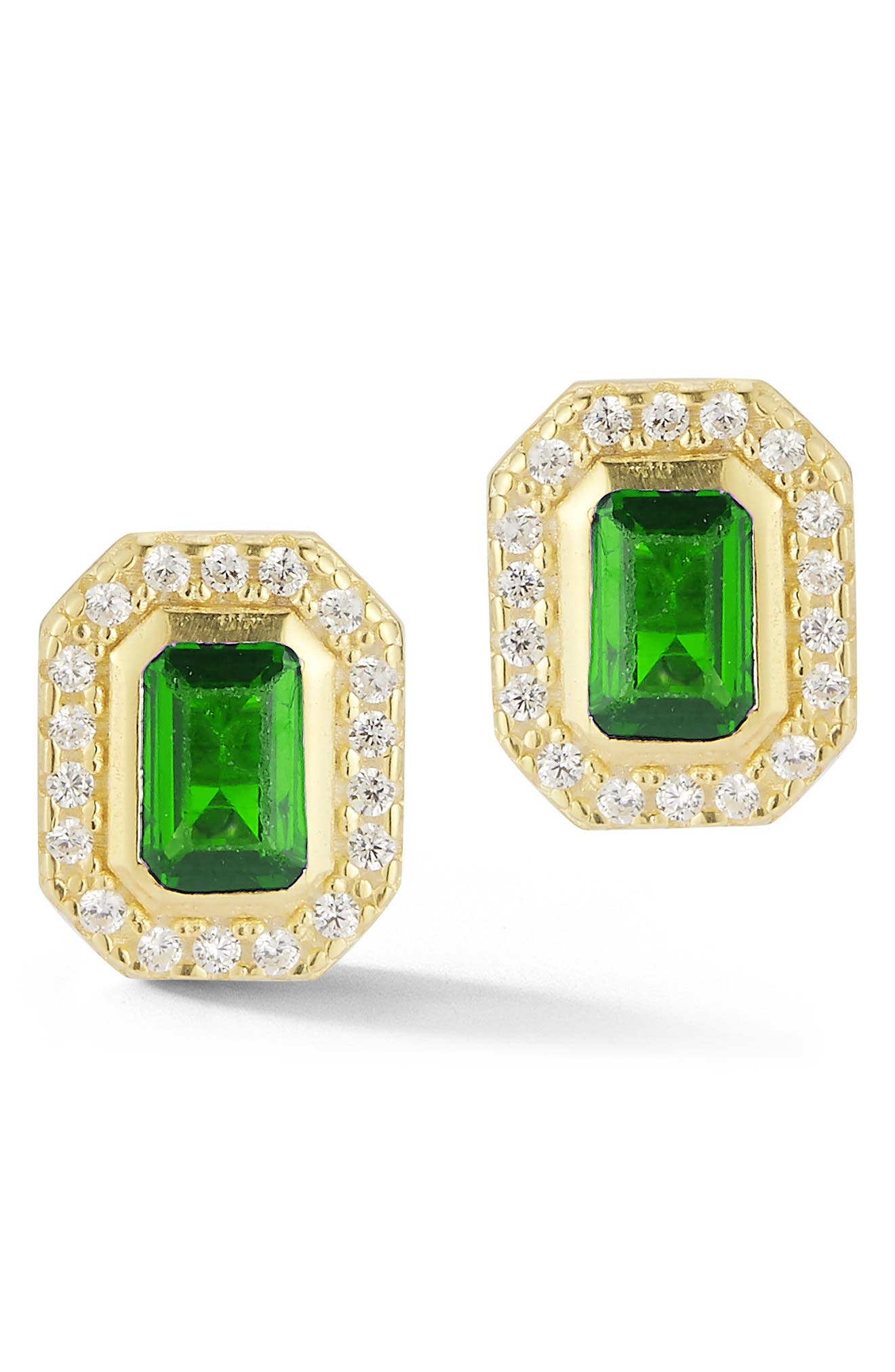 GLAZE JEWELRY Cubic Zirconia Cluster Stud Earrings