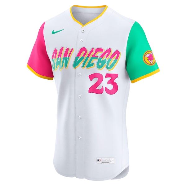 Fernando Tatis Jr. San Diego Padres Nike City Connect Elite Jersey - White