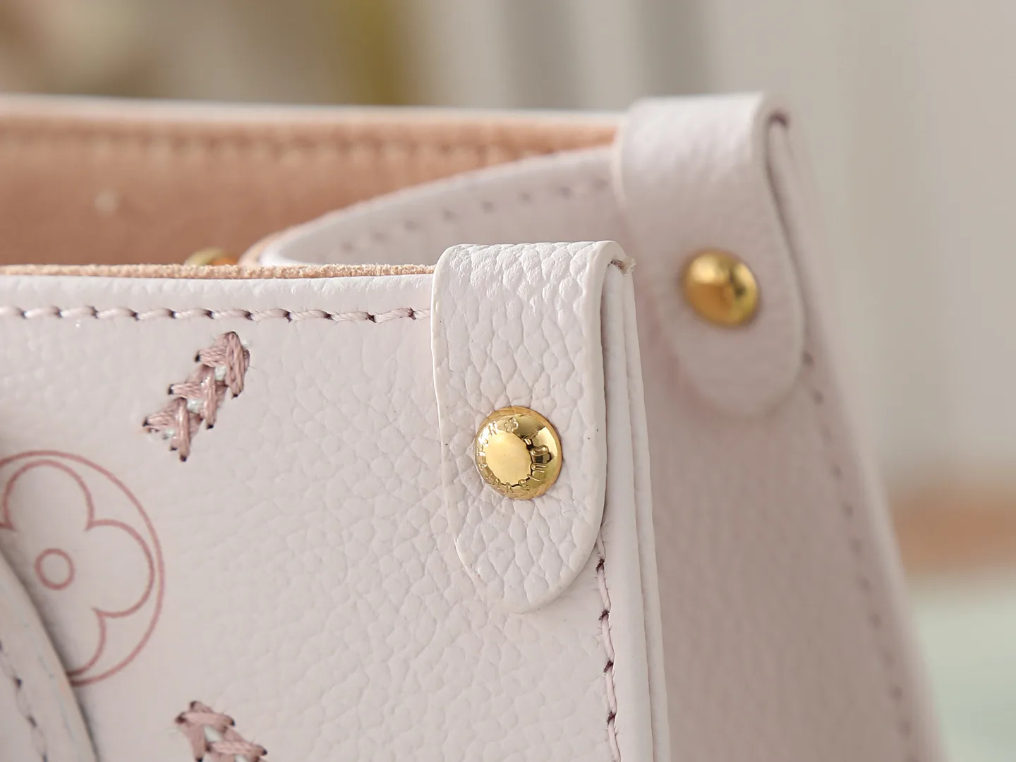 Louis Vuitton Onthego Pink Quilted Leather Tote Bag product photo from LabelPicks