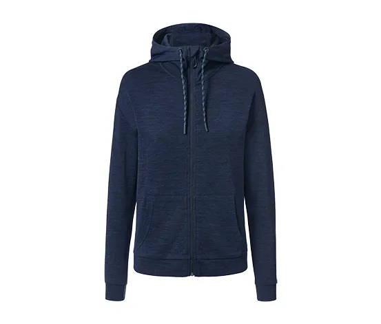 Kapuzenjacke mit Merinowolle