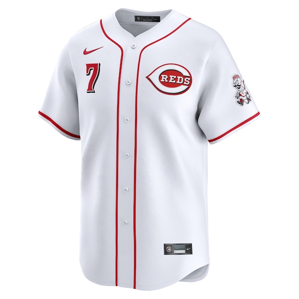 Spencer Steer Cincinnati Reds Nike Home Limited Player Jersey - White