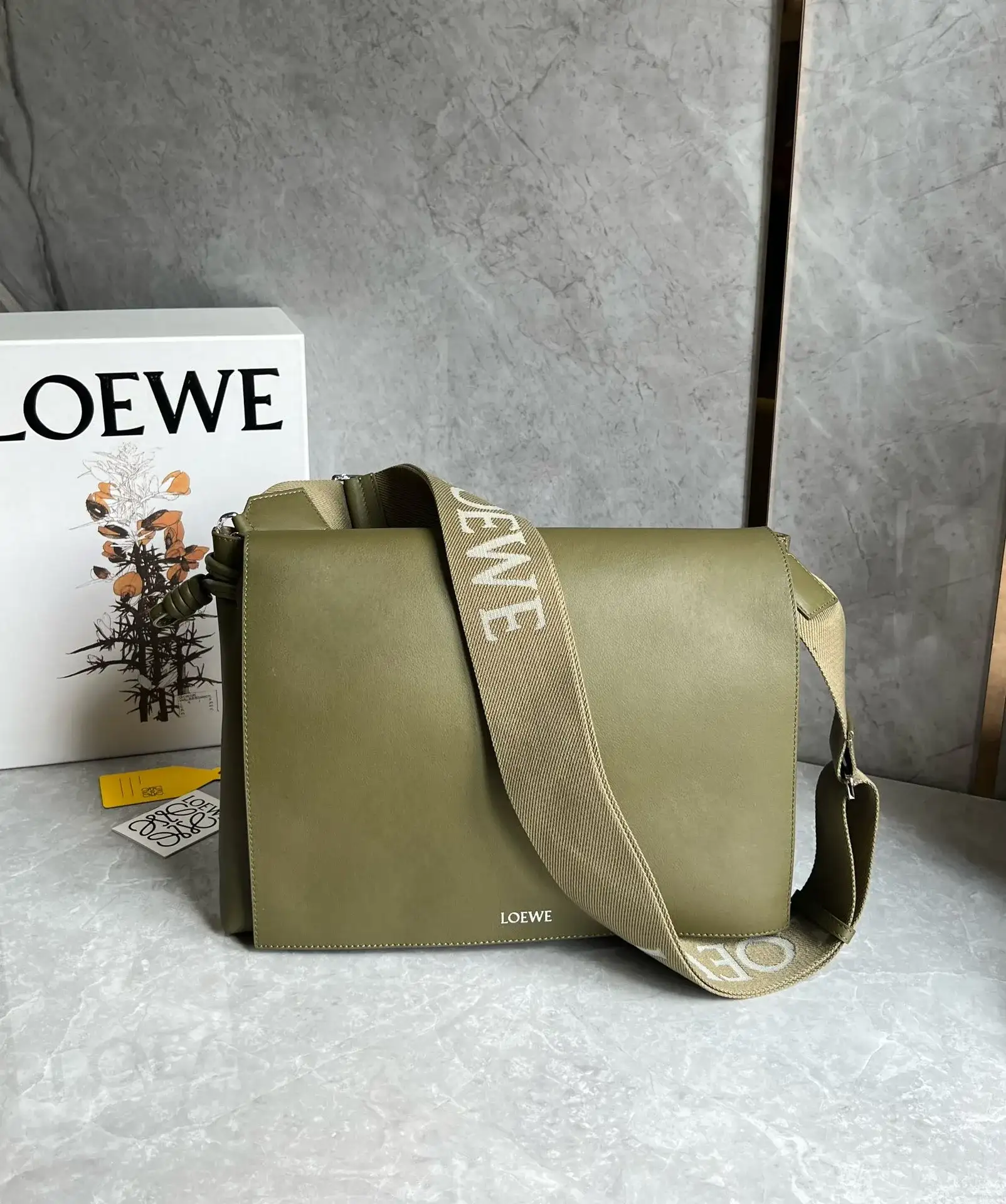 Loewe Flamenco Calfskin Crossbody Bag product photo from LabelPicks