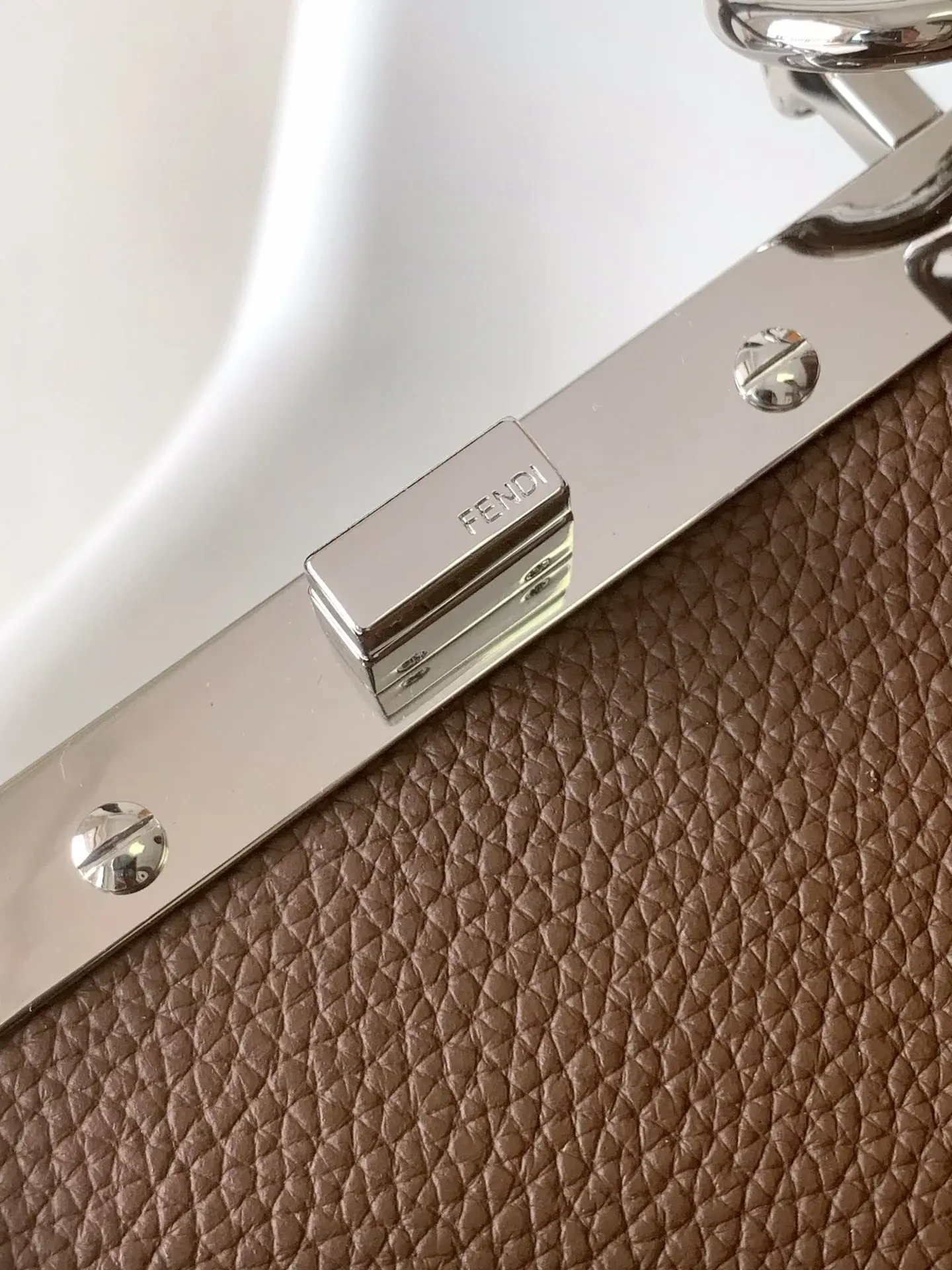 Fendi Peekaboo Calfskin Top Handle Bag product photo from LabelPicks