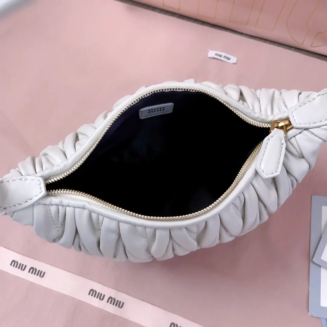Miu Miu Matelasse Satin Shoulder Bag product photo from LabelPicks