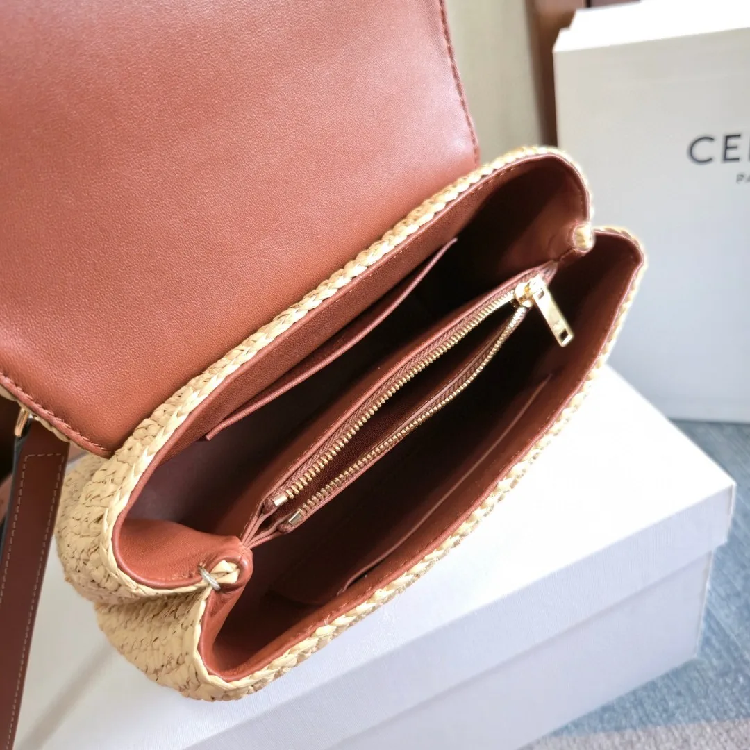 Celine Woven Leather Teen Nino Top Handle Bag product photo from LabelPicks